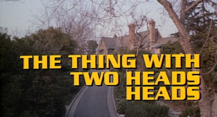 Title screen of The Thing with Two Heads