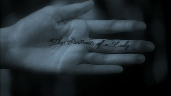 Title screen of The Portrait of a Lady