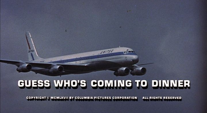 Title screen of Guess Who's Coming to Dinner