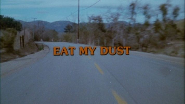 Title screen of Eat My Dust