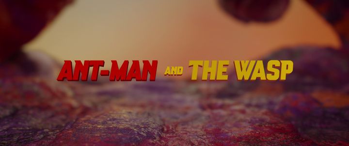 Title screen of Ant-Man and the Wasp