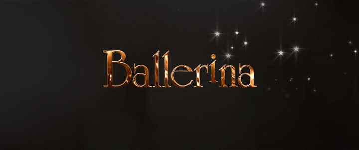 Title screen of Ballerina