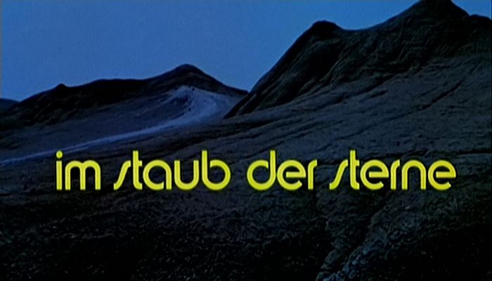 Title screen of Im Staub der Sterne