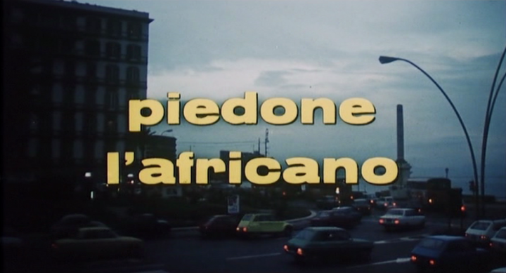 Title screen of Piedone l'africano