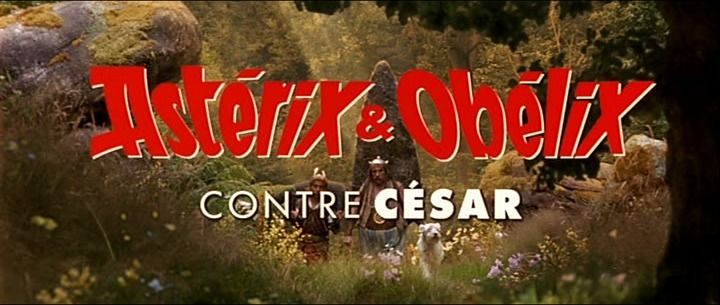 Title screen of Astérix et Obélix contre César