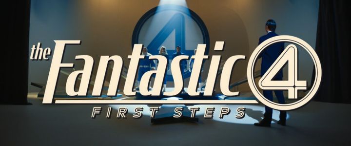 Title screen of The Fantastic Four: First Steps
