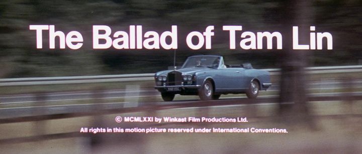 Title screen of The Ballad of Tam Lin