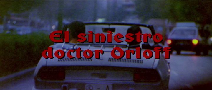 Title screen of El siniestro doctor Orloff
