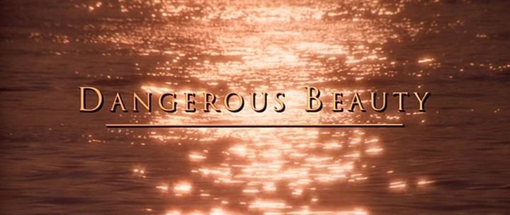 Title screen of Dangerous Beauty