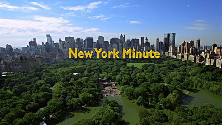 Title screen of New York Minute
