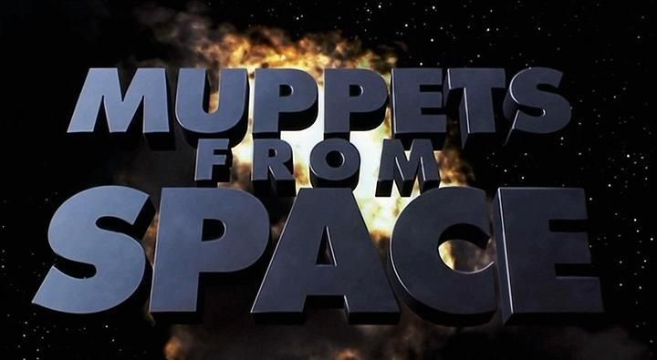 Title screen of Muppets from Space