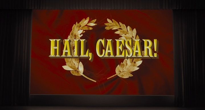 Title screen of Hail, Caesar!