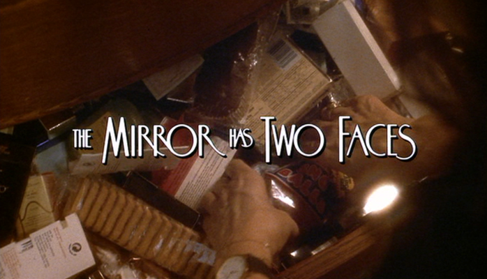 Title screen of The Mirror Has Two Faces