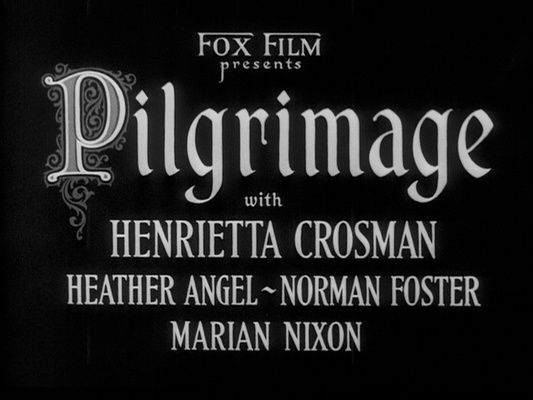 Title screen of Pilgrimage