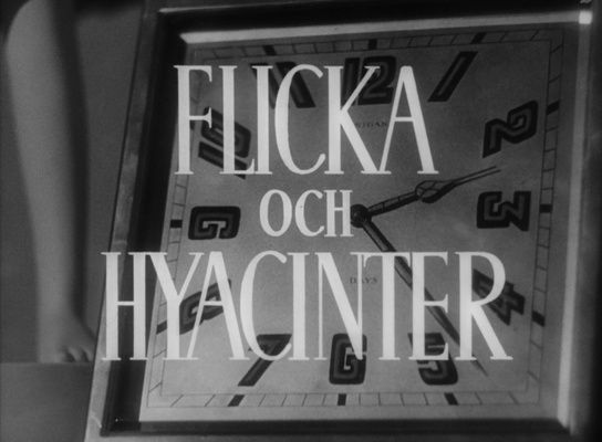 Title screen of Flicka och hyacinter