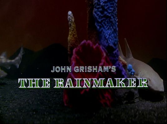Title screen of The Rainmaker