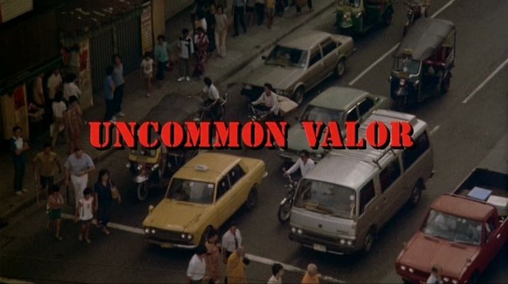 Title screen of Uncommon Valor