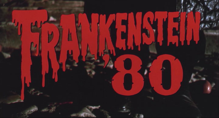 Title screen of Frankenstein '80