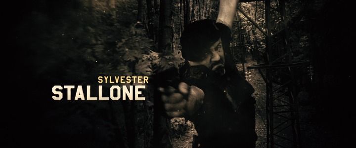 Shot from The Expendables 2