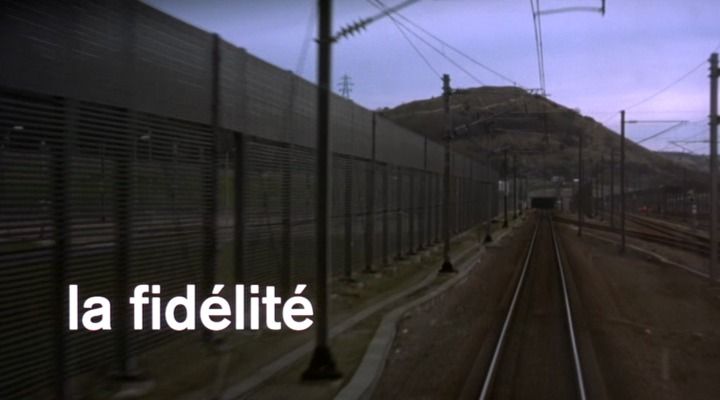 Title screen of La fidélité