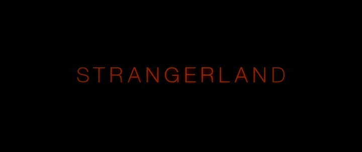 Title screen of Strangerland