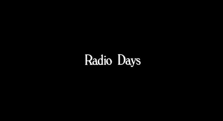 Title screen of Radio Days