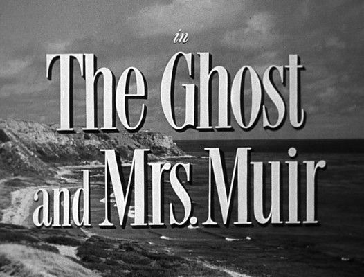 Title screen of The Ghost and Mrs. Muir