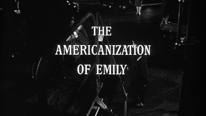 Title screen of The Americanization of Emily