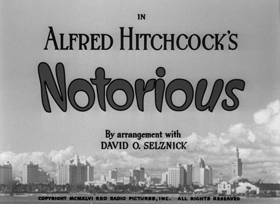 Title screen of Notorious