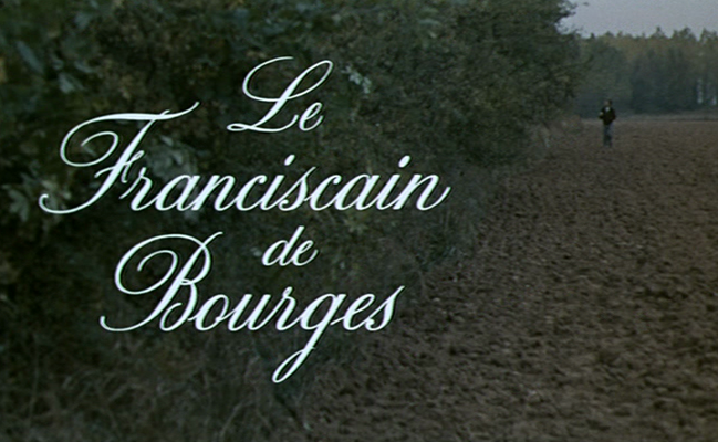 Title screen of Le franciscain de Bourges