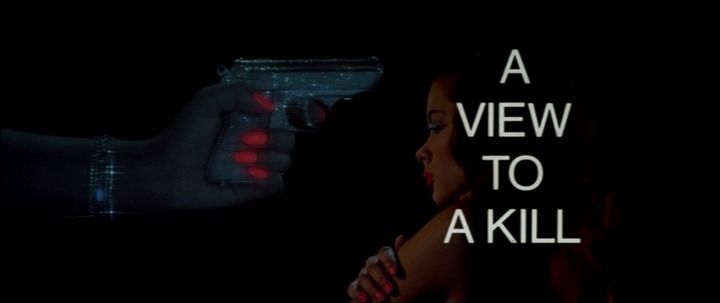 Title screen of A View to a Kill