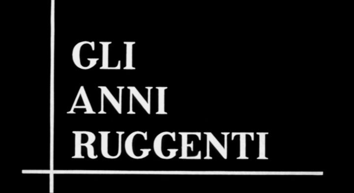 Title screen of Gli anni ruggenti