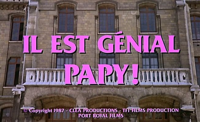 Title screen of Il est génial papy!