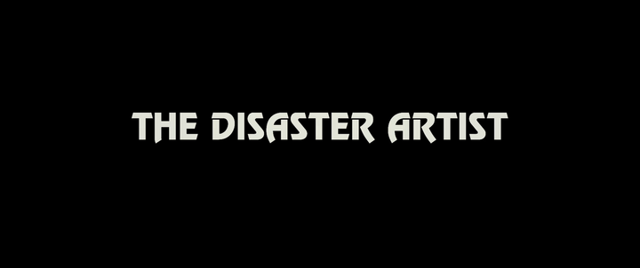 Title screen of The Disaster Artist