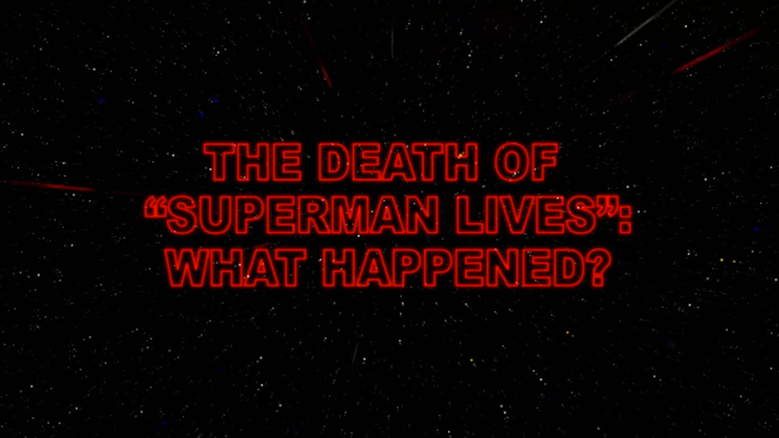 Title screen of The Death of "Superman Lives": What Happened?
