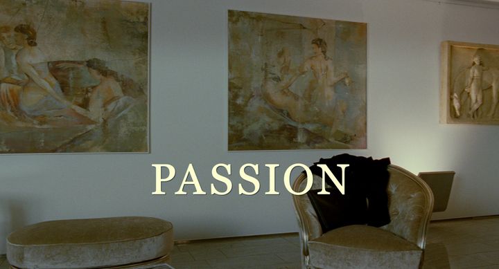 Title screen of Passion