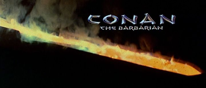 Title screen of Conan the Barbarian
