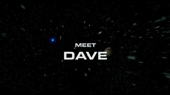 Title screen of Meet Dave