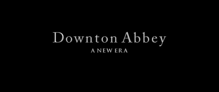 Title screen of Downton Abbey: A New Era