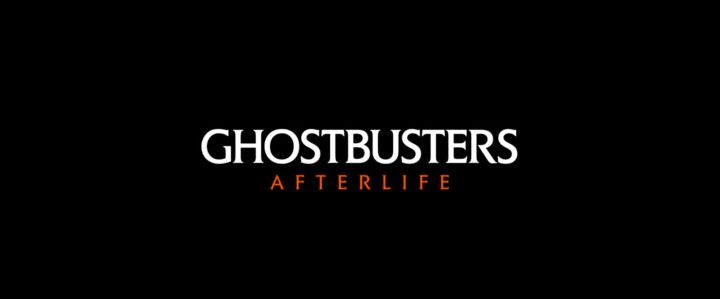 Title screen of Ghostbusters: Afterlife