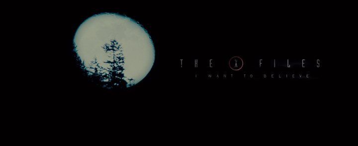 Title screen of The X Files: I Want to Believe