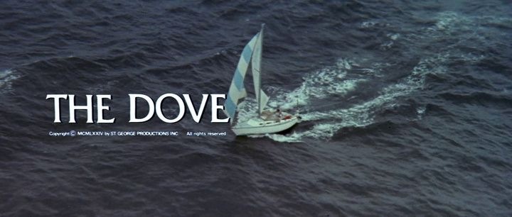 Title screen of The Dove