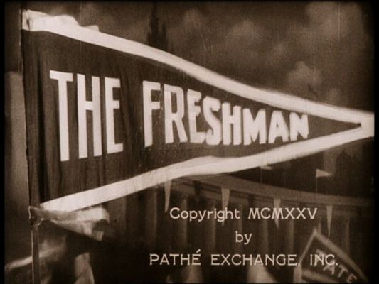 Title screen of The Freshman