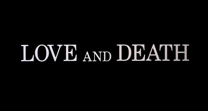 Title screen of Love and Death