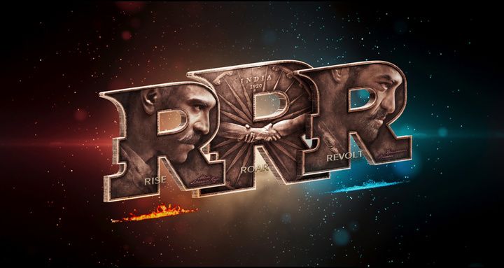 Title screen of RRR (Rise Roar Revolt)