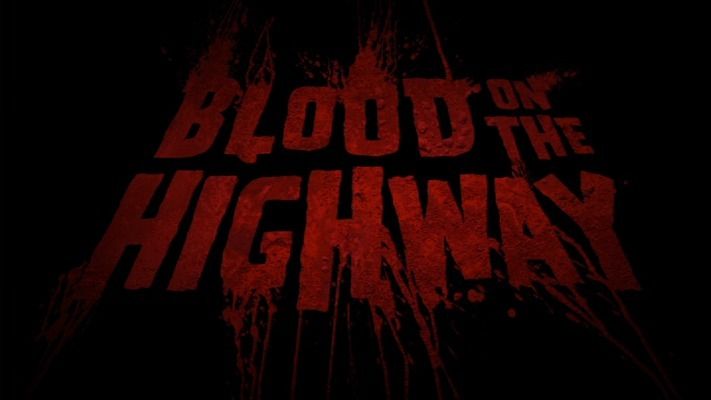Title screen of Blood on the Highway