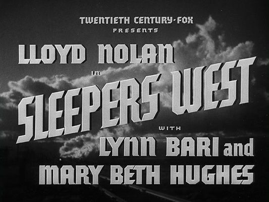 Title screen of Sleepers West