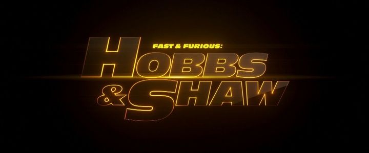Title screen of Fast & Furious Presents: Hobbs & Shaw