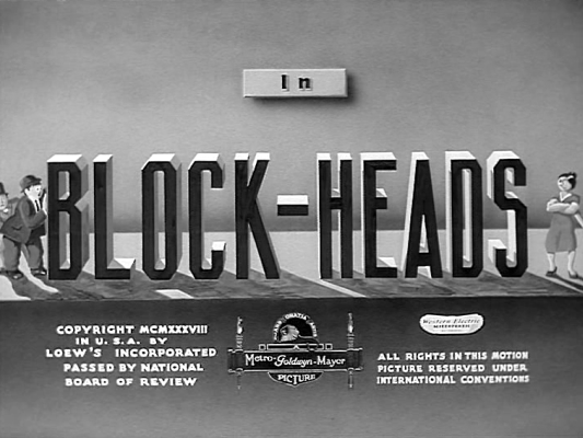 Title screen of Block-Heads