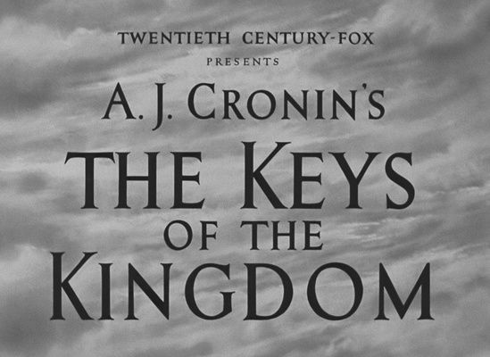 Title screen of The Keys of the Kingdom